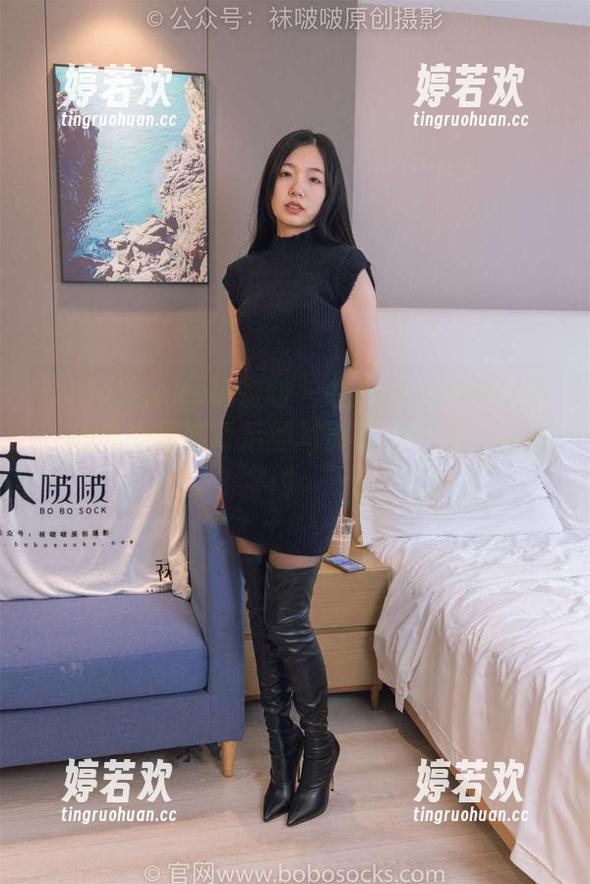 BoBoSocks袜啵啵 - 在小甜豆的镜头下：巧克力蛋糕背后的写真舞台（超长花絮）