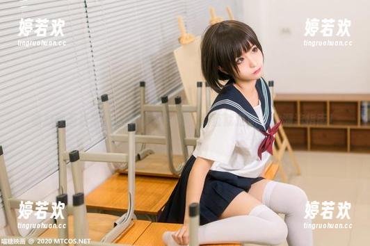 喵糖映画最新的OL制服裙写真，简直就是职场的潮流指南！