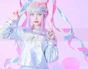 尤猫醒醒ovo水手服原图：展示了什么叫做‘猫住风格’，太可爱了！