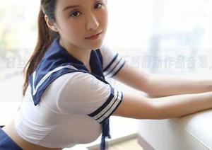 模范学院 – 白丝与阳光的邂逅：黄乐然最新作品合集，仿佛在你身边！