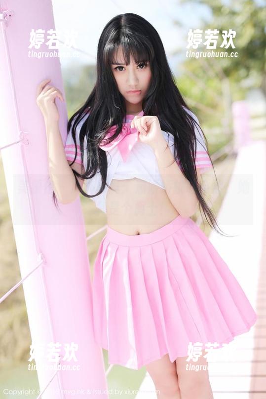美媛馆-潘娇娇 美媛馆 - 户外写真:潘娇娇挑战自然,她真是个勇士!